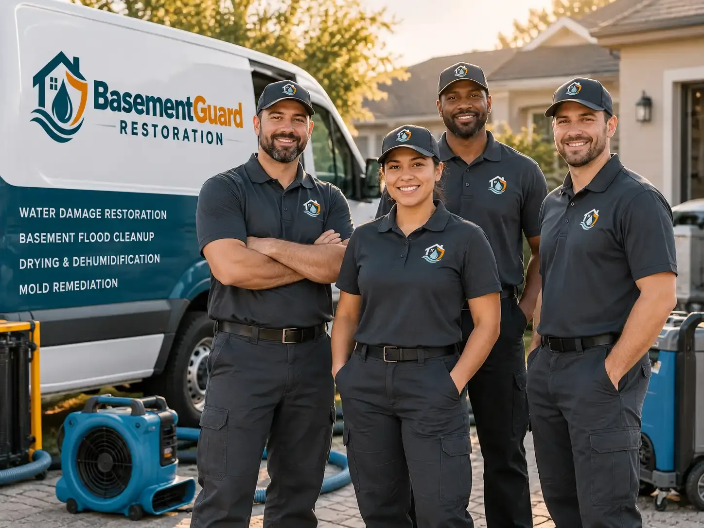 Basement Water Damage Restoration company in Dodson, TX